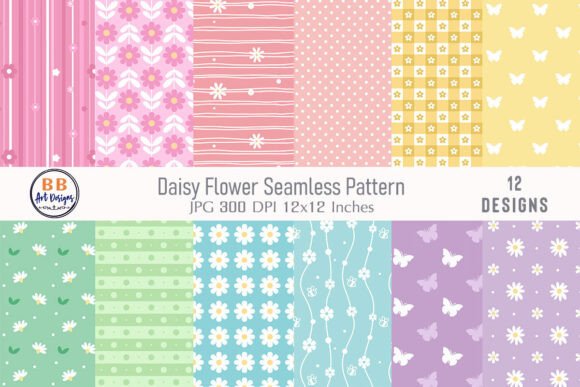 Download Daisy Spring Flower Pattern Floral Paper - Pattern Collection