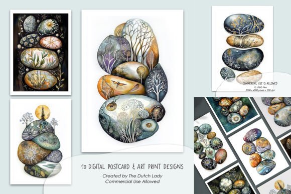 Download Pebble Art Postcards &amp; Art Prints - Art prints Collection