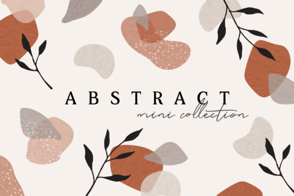 Download Earthy Abstract Shapes | Watercolor - Earthy abstract Collection