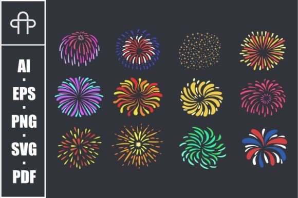 Download Fireworks Abstract Elements Collection - Collection Collection