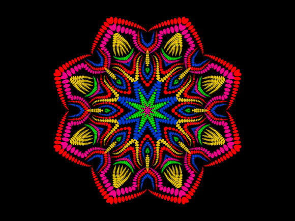Download Mandala Corn Plant Pattern - Pattern Collection