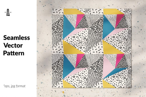 Download Simple Shapes Seamless Pattern - Pattern Collection