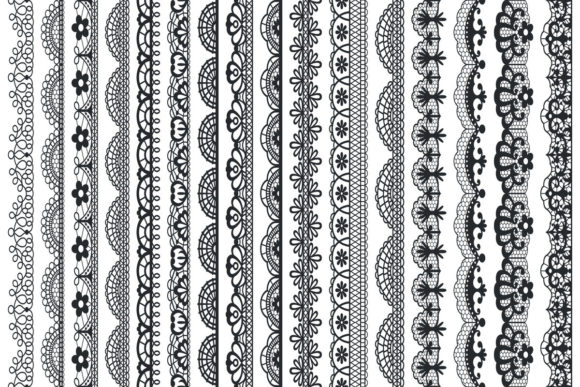 Download Lace Pattern Elements - Pattern Collection