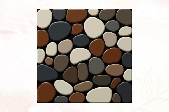 Download Smooth 3D Pebble Stone Pattern - Pattern Collection
