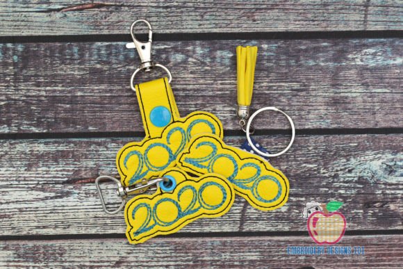 Download Class of 2020 ITH Key Fob Pattern - Pattern Collection