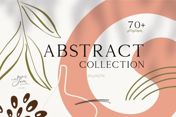 Download Abstract. Floral and Shapes Collection - Collection Collection
